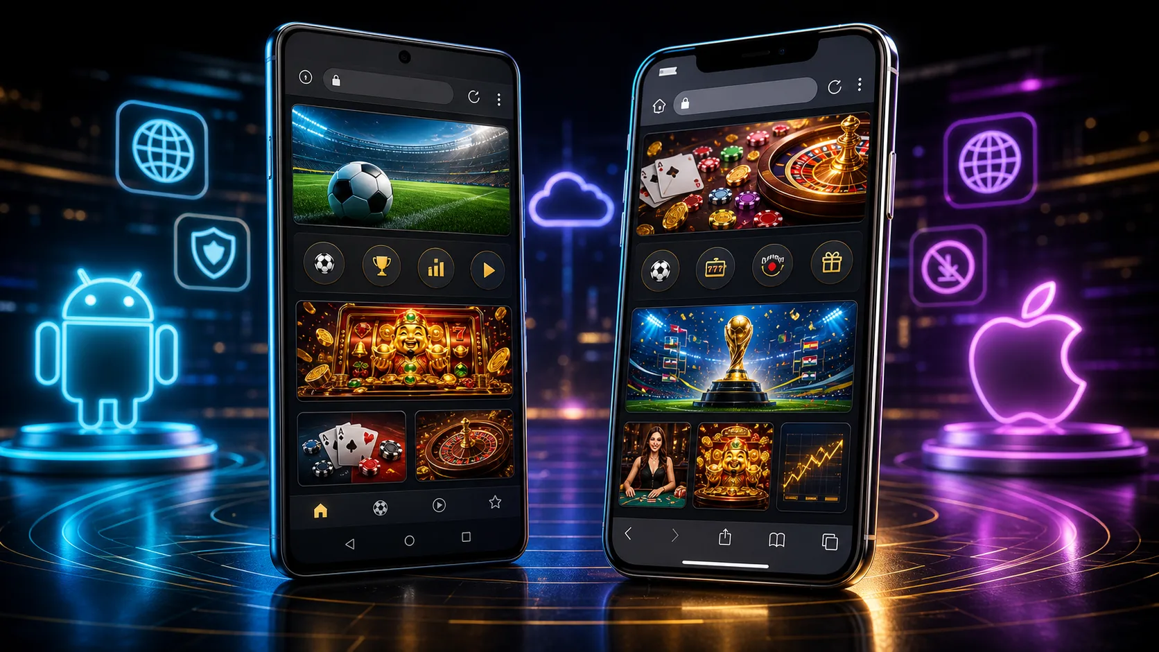 Experiência coralpoker compatível com Android e iOS no navegador mobile